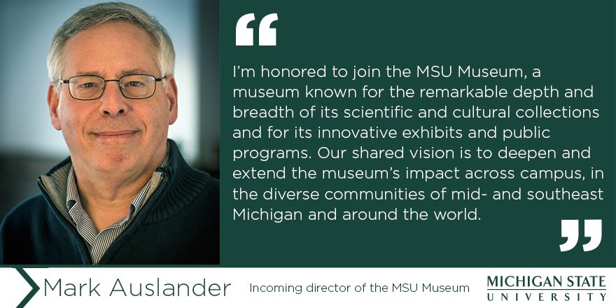 MSUarts's tweet photo. Welcome to campus @MuseumMark! https://t.co/4oEFvSwX4p @MSUMuseum https://t.co/6bvv6Ya2xI