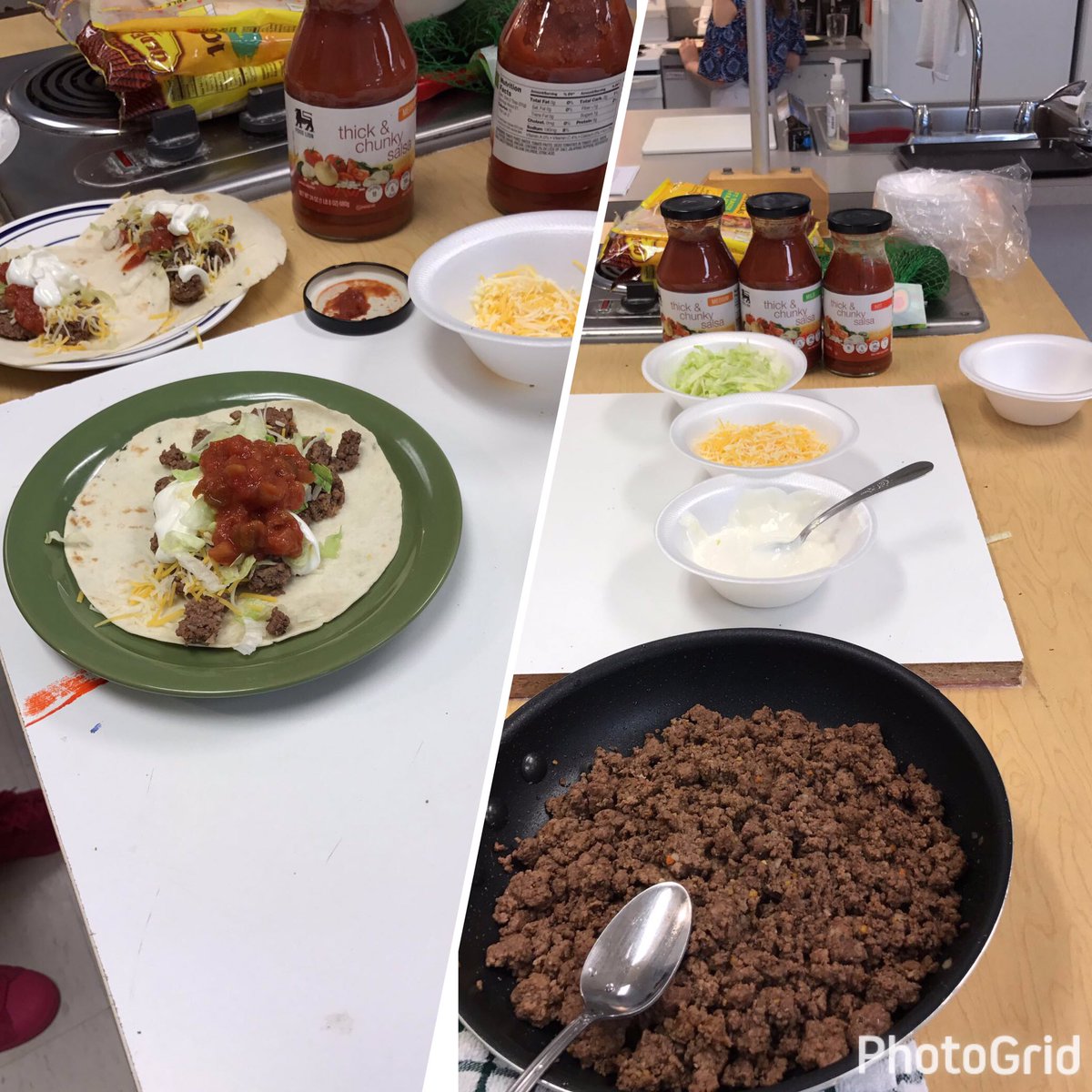 ShaeSykesCDC's tweet image. 7th Grading cooking methods lab!! Learning how to brown meat! #CookingMethods #BasicTacoLab #LifeSkills