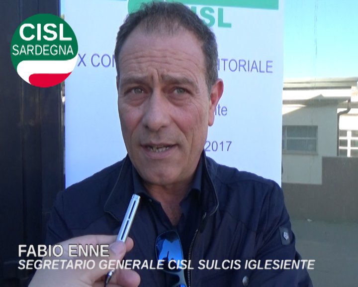 cisl_sardegna's tweet photo. Intervista VIDEO a Fabio Enne​, oggi riconfermato alla guida della #CISL del Sulcis Iglesiente. #rinascitasarda 
https://t.co/CtErSvOlX1 https://t.co/amqAXq5rsb