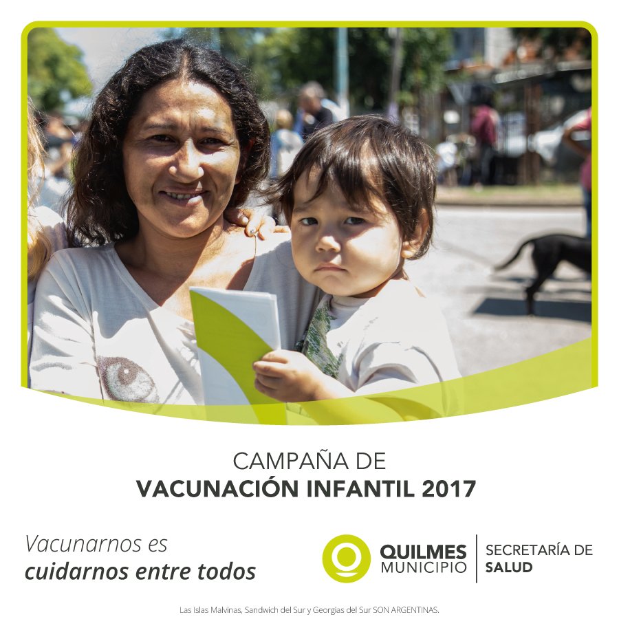 QuilmesMuni's tweet photo. VACUNACIÓN Y CONTROL DE LIBRETAS +info: https://t.co/j5XuVZFfDg https://t.co/UoRrBJbqYj