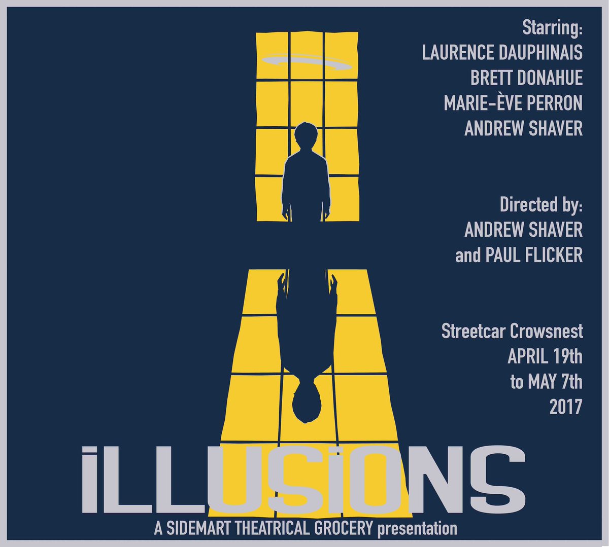 brett_donahue's tweet photo. Looking forward to sharing the English Canadian premiere of this show with beautiful bilingual artists # illusionsTO #Sidemart # goodcompany https://t.co/noq9dYlVfh
