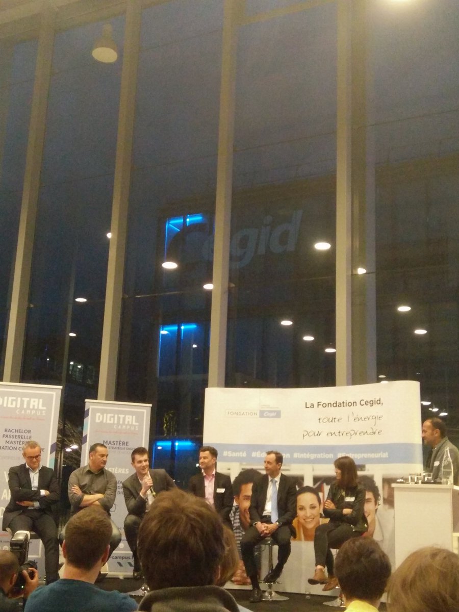 EL_venturelabs's tweet photo. Retour aux sources pour @FlorianCordel de HPI à @FondationCegid #digital booster no 3 #DMUND https://t.co/U3qlTEYteF
