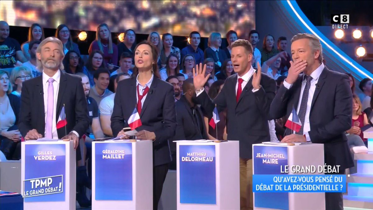TBT9_W9's tweet photo. -C'est n'importe quoi. Je dis non.
...
-Ah c'est tout ?
-Oui.
@GraldineMaillet #TPMP https://t.co/Ymr5bhiZmm