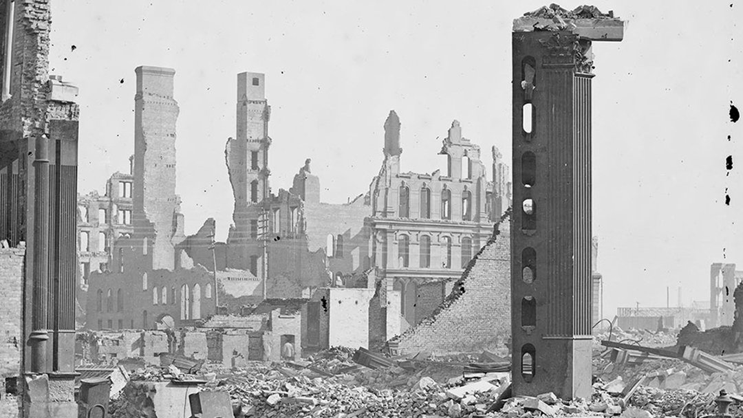 wttw's tweet photo. Coonley 2nd-Graders Reimagine Great Chicago Fire on Social Media: https://t.co/CSjbFlzTHz #ChicagoTonight @2ndCougars https://t.co/2j6LGSvItB
