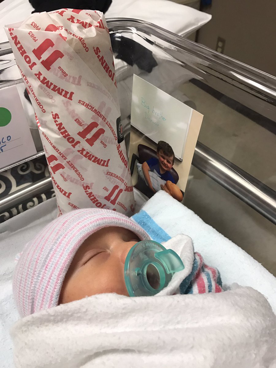 JohnJBarranco's tweet photo. Thanks to @drewbrees and @jimmyjohns for being my daily meal #saynotohospitalfood #italiannightclub #itsaboy #freakyfast https://t.co/rMyhjBT29D
