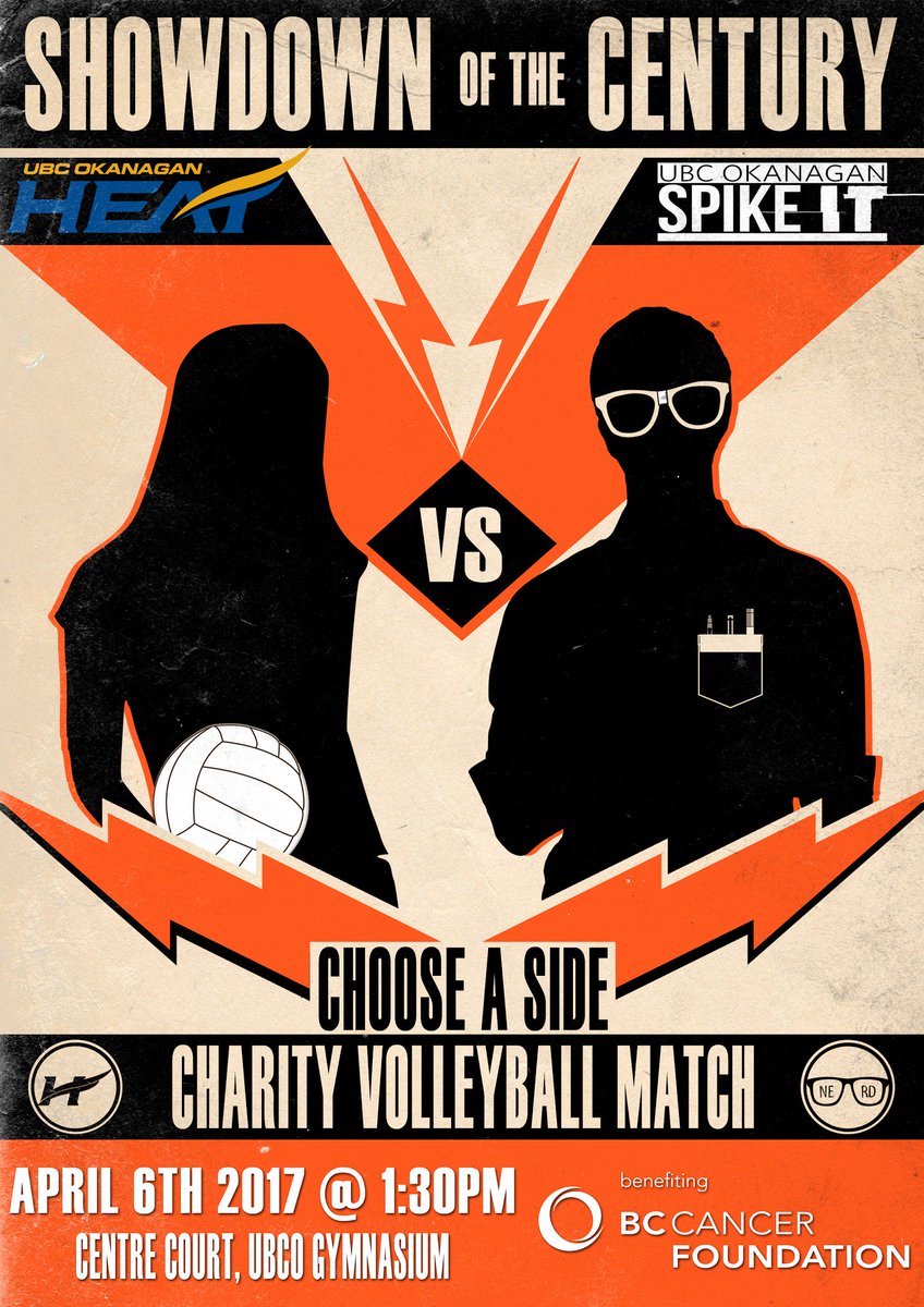 Which side will you choose?  <a href="/UBCOHeatWVBall/">UBCO Heat Volleyball</a> or <a href="/SpikeITMen/">SpikeIT</a> ?