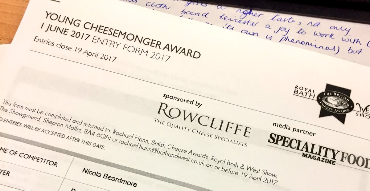 <a href="/BathandWestShow/">Bath & West Shows</a> the form is sent !!! #youngcheesemongeroftheyear #wishmeluck