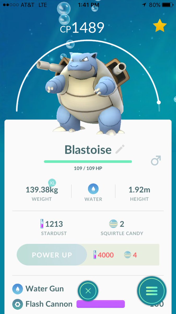 HAV0C_REAPER's tweet photo. Finally got my second of the big 3 #Pokemon #PokemonGo #Evolutionoftheday https://t.co/fFKY0pWLLY