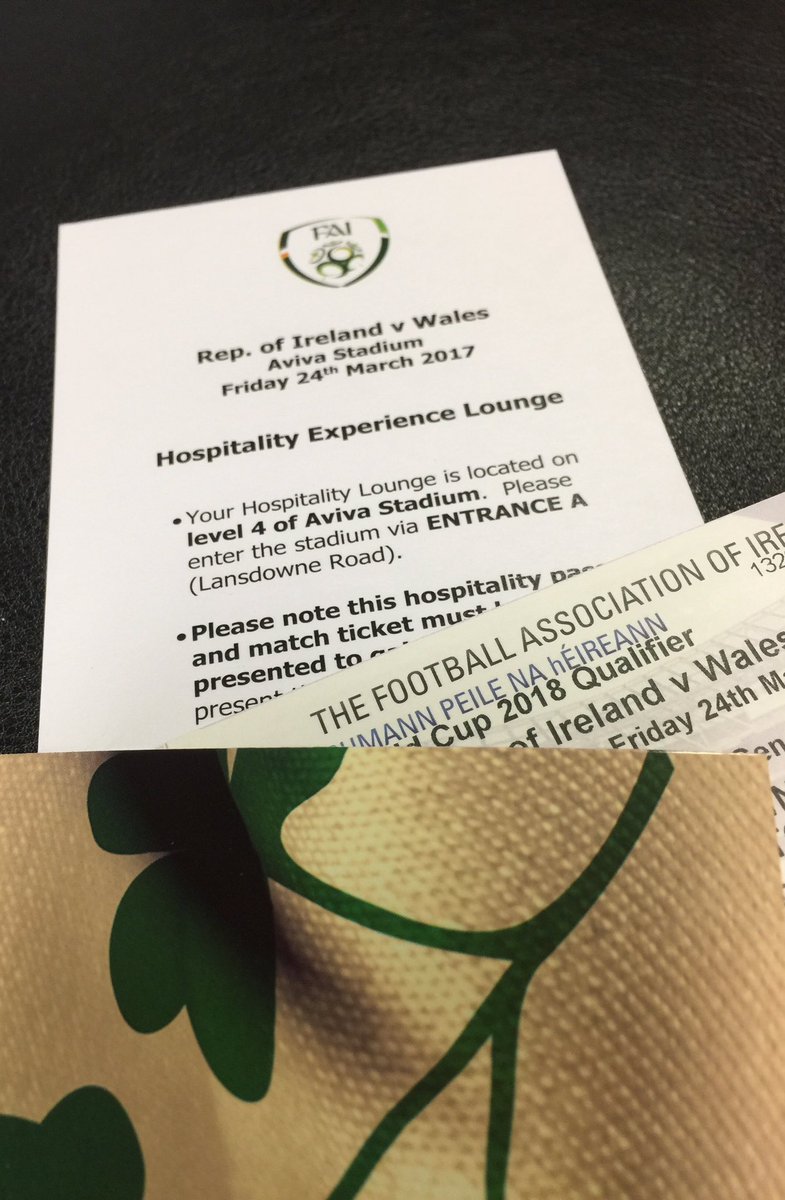 frankbetting's tweet photo. Giving away two premium tickets for the Ireland Wales qualifier this Friday at the Aviva - simply RT &amp; Follow to enter #IrevWal https://t.co/Q4zqtUpIzJ