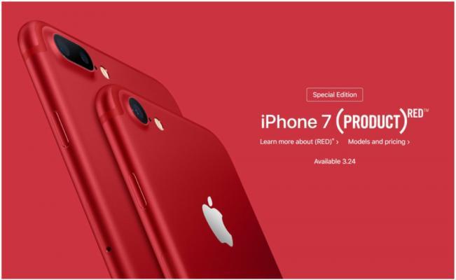Nuovo iPhone 7 e iPhone 7 Plus: Rossa sorpresa di Apple