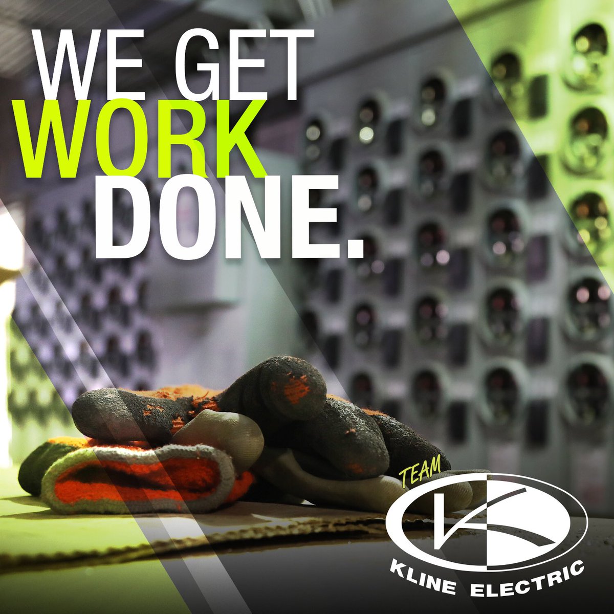 At Kline Electric, we get work done &amp; we get it done right. No excuses.
Interested in joining a team that doesn’t mess around? Apply today.