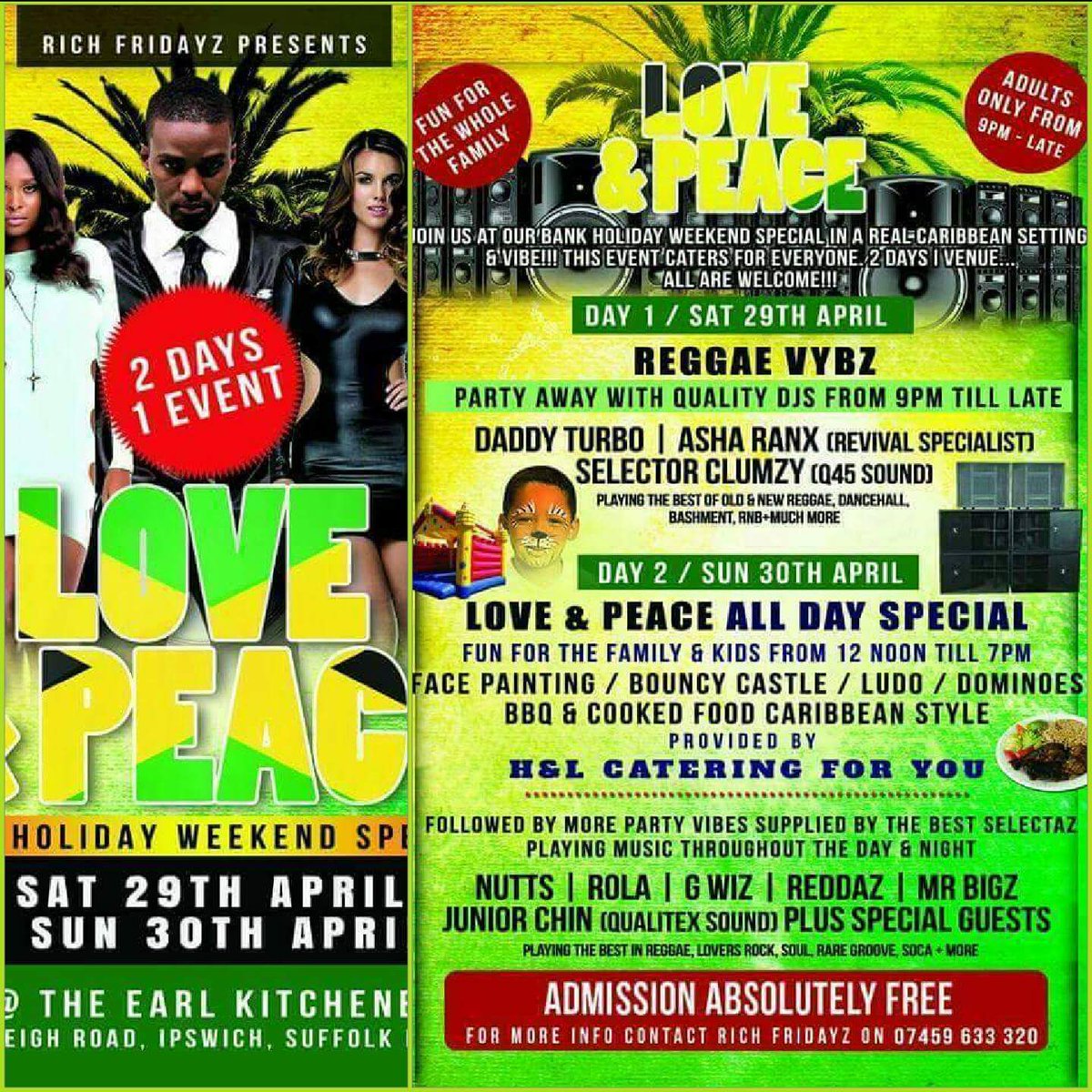PAPER4LIFESOUND's tweet photo. IT'S A #IPSWICH  COMMUNITY #BANKHOLIDAY  ALL DAY &amp; AFTER PARTY AFFAIR, TWO DAYS OF GREAT FUN  &amp; GREAT MUSIC 💃🎶🎤👌 https://t.co/vyDf4pvr3B