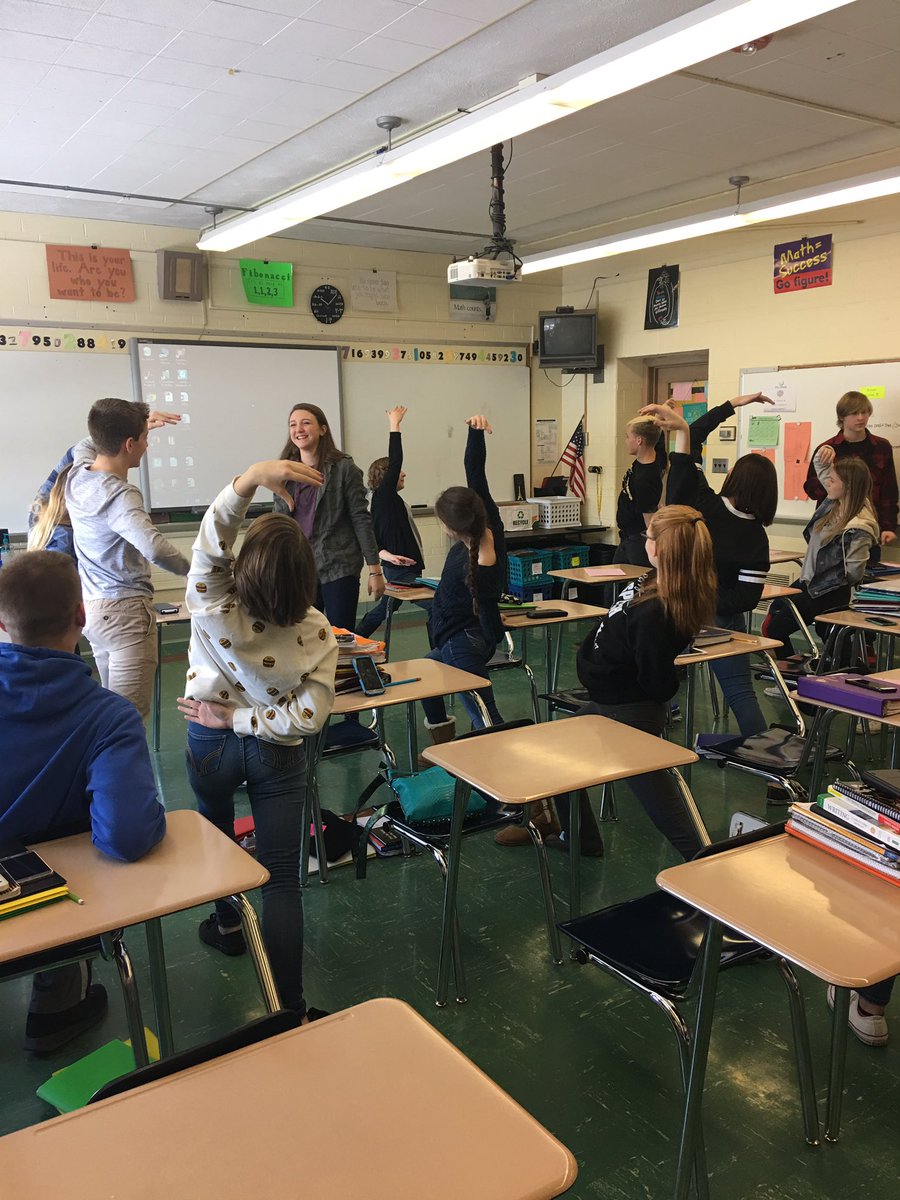 PHSPiSquad's tweet photo. #TuesdayTestThrowback to yoga in Meinke's class https://t.co/o5IUZHXmxs