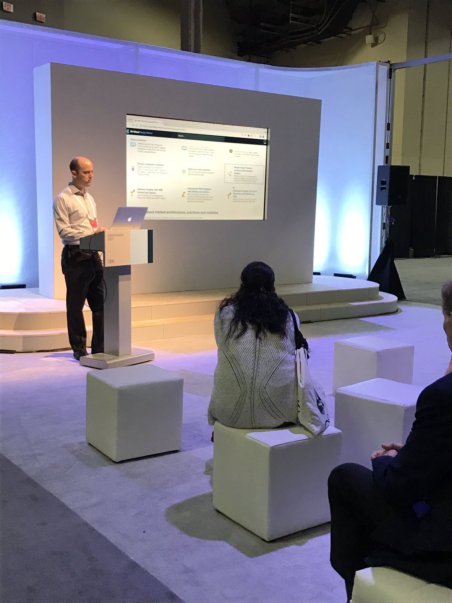laferasusan's tweet image. Presenting at #IBMInterConnnect ! @LazzaroChris showing off the #garagemethod  Ibm.com/devops/method
