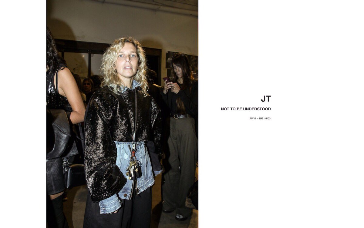 Sobre género, el invierno de <a href="/JTbyJT/">NOT TO BE UNDERSTOOD</a> según #Tanmodernos Full article: tanmodernos.com/2017/03/20/jt-…