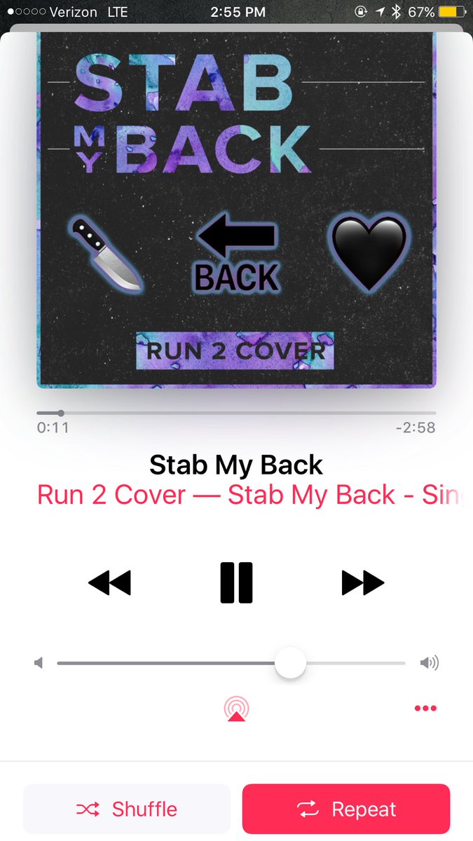 zaynmalik1d112's tweet photo. When you've literally listened to #stabmyback on shuffle all day 😂 @colinshawr2c @ChristianR2C @brandxniversxn @Run2Cover https://t.co/AsjSXYHP6I