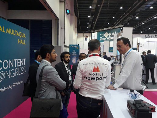 ConnectedIP's tweet photo. #CabSat day 1 was a blast! Great meeting all of you. Up to day 2! See you tomorrow in #Dubai, hall4, stand CD15 @CABSATofficial https://t.co/OuPZKAm2NT