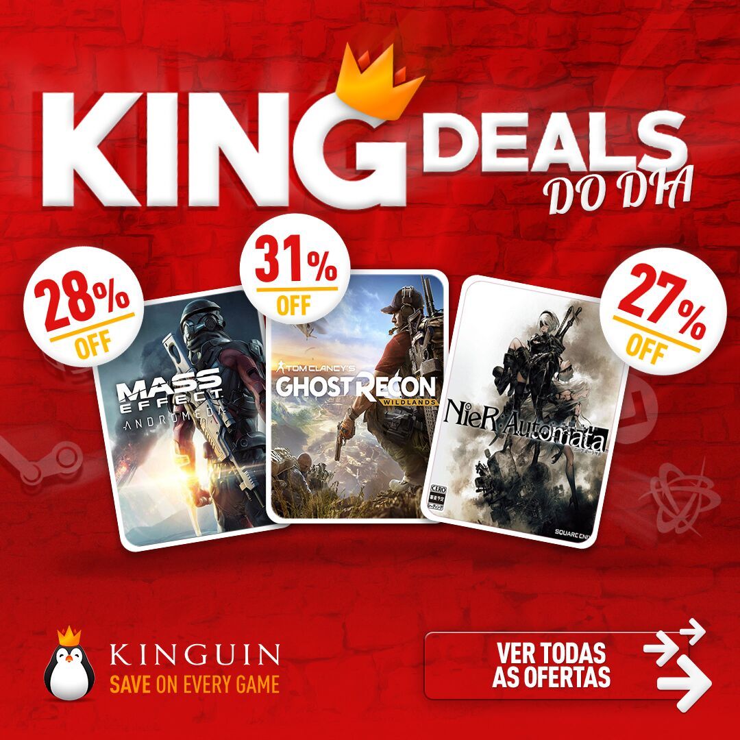 Kinguin_Brasil's tweet photo. 💚 Hoje é o Dia da Terra e a #KinguinBR celebra 💚
5% desconto numa compra hoje. Código: AMORTERRA5
👑 KINGDEALS 👑
https://t.co/3A3r2wWvgu https://t.co/g9WE5A12HP