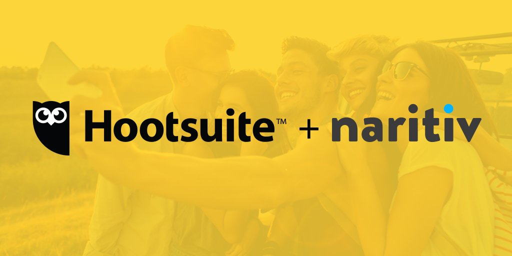 HootsuiteLife's tweet photo. Exciting news! We’re welcoming @naritiv to the Hootsuite team to help brands tell better stories on #Snapchat: https://t.co/XxFyjG4GFq 👻 https://t.co/SzLz95ueTw