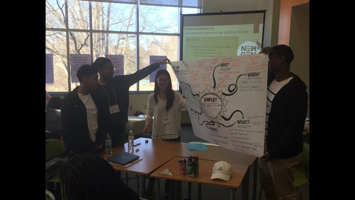 NewGen_Peace's tweet photo. Mind Maps are a great tool to help #NewGenPeacebuilders understand and analyze conflict issues. Example from @Northmecknation students. https://t.co/VeGQ47wYiw