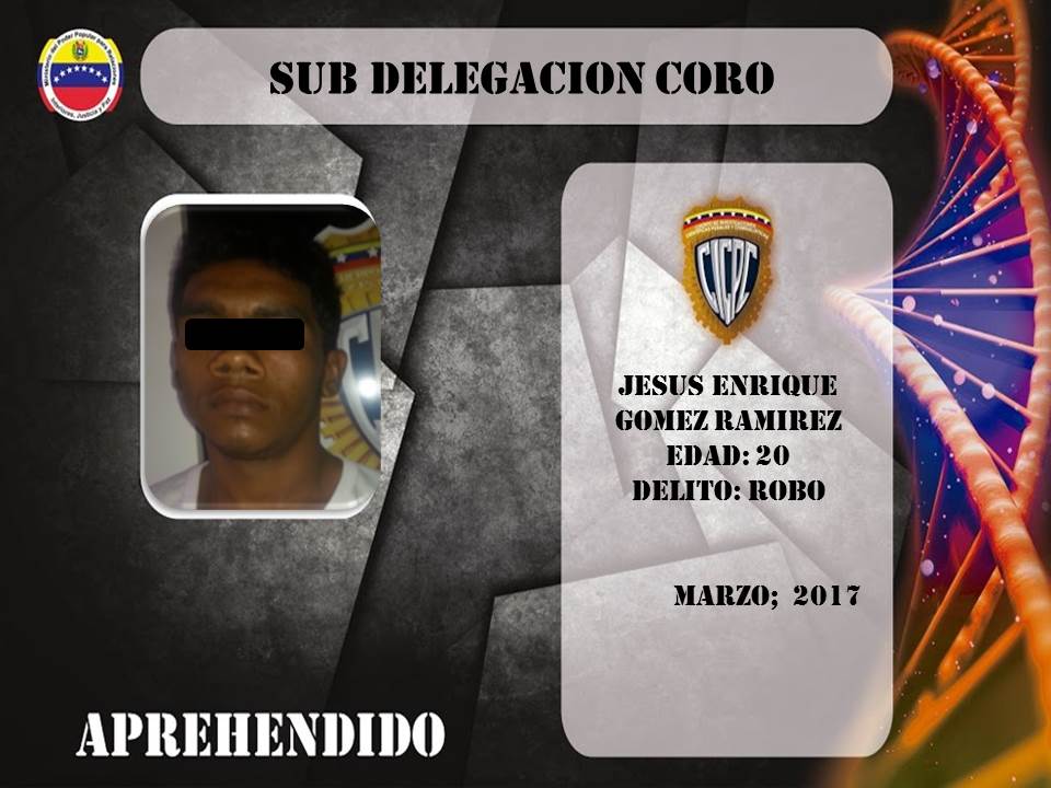@sdcorocicpc APREHENDE SUJETO EN FLAGRANCIA POR DELITO DE ROBO <a href="/cramirezCICPC/">Ramirez CICPC</a>  <a href="/cacsvzla/">Cesar Cardenas</a>
