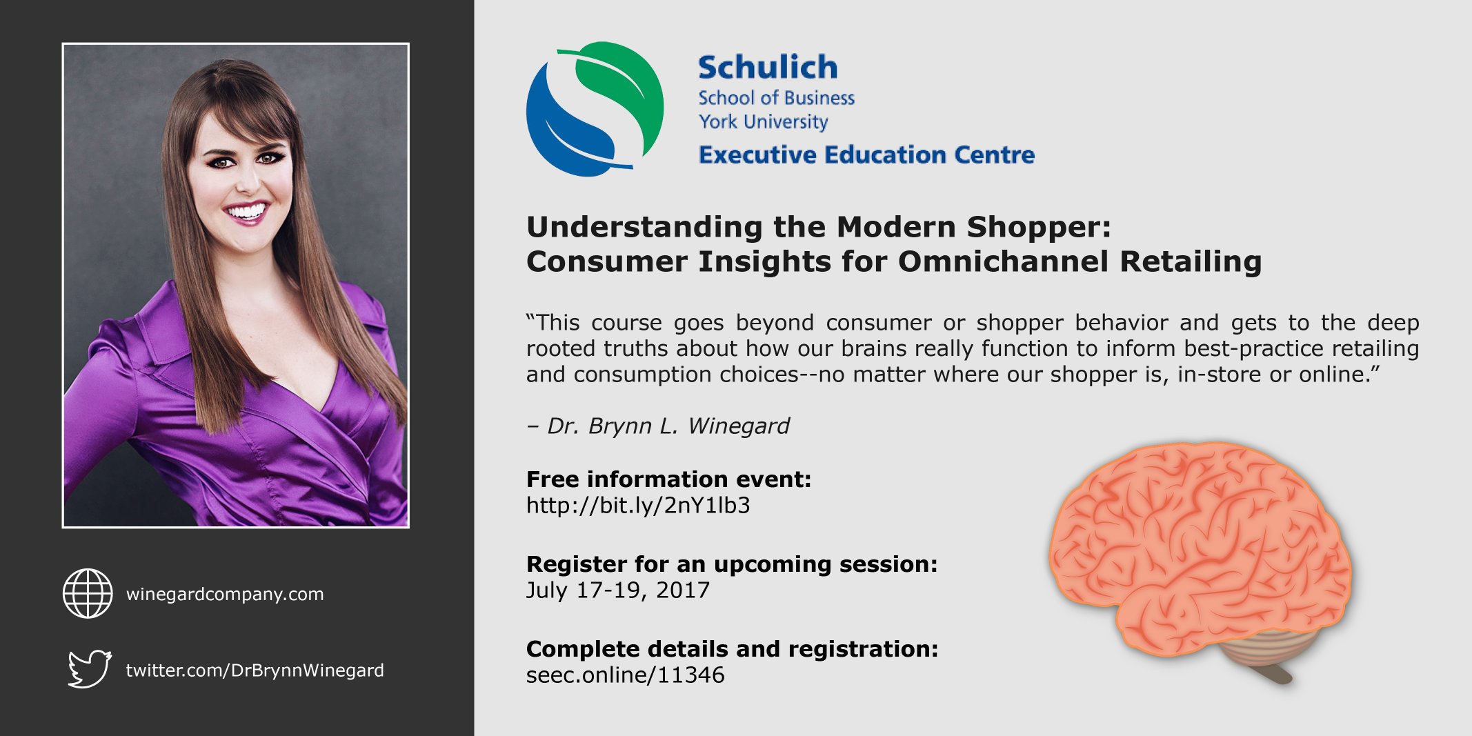 Dr Brynn Free Talk Breakfast W Me Apr 28 Brain Science Of Shoppers Retailing In An Omni Channel World T Co Xmbdaaqqiq Retailtuesday T Co Vpzeddobqq Twitter