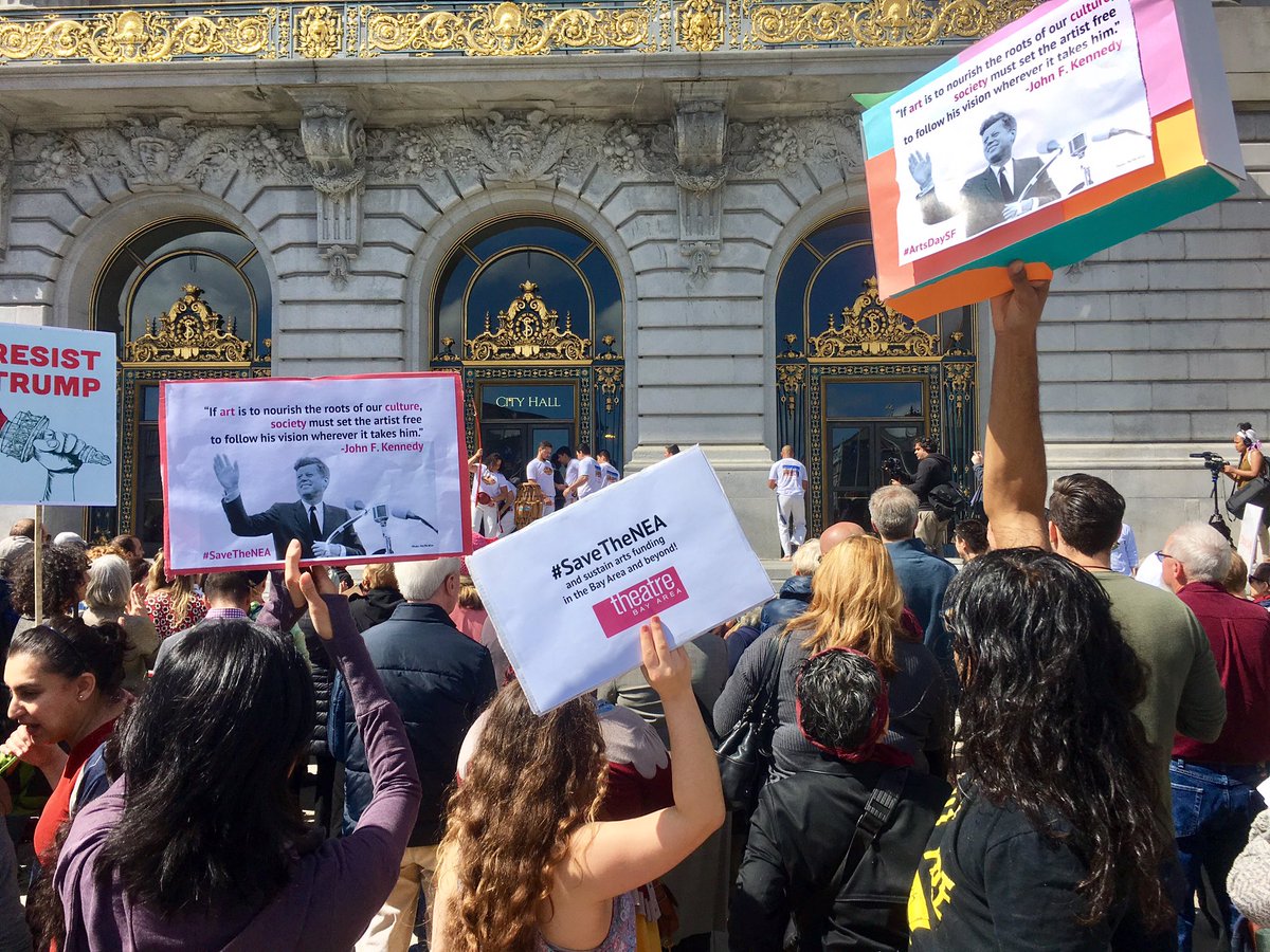 theatrebayarea's tweet photo. Today we ask our Representatives to sustain arts funding in SF & beyond! #ArtsDaySF https://t.co/K0j8bF9wqj