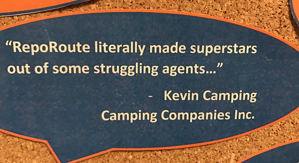 RepoRoute's tweet image. Need more Superstars on your staff? Take some advice from one of the industries most successful repossession agency entrepreneurs.