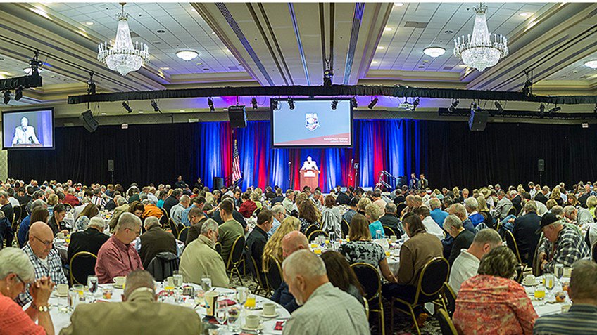 AnnualMeetings's tweet photo. Enjoy fellowship at the 2017 National Prayer Breakfast April 30 at #NRAAM2017, brought to you by #FathersInTheField: https://t.co/Ck9cRJ646C https://t.co/J9gLzxzunp