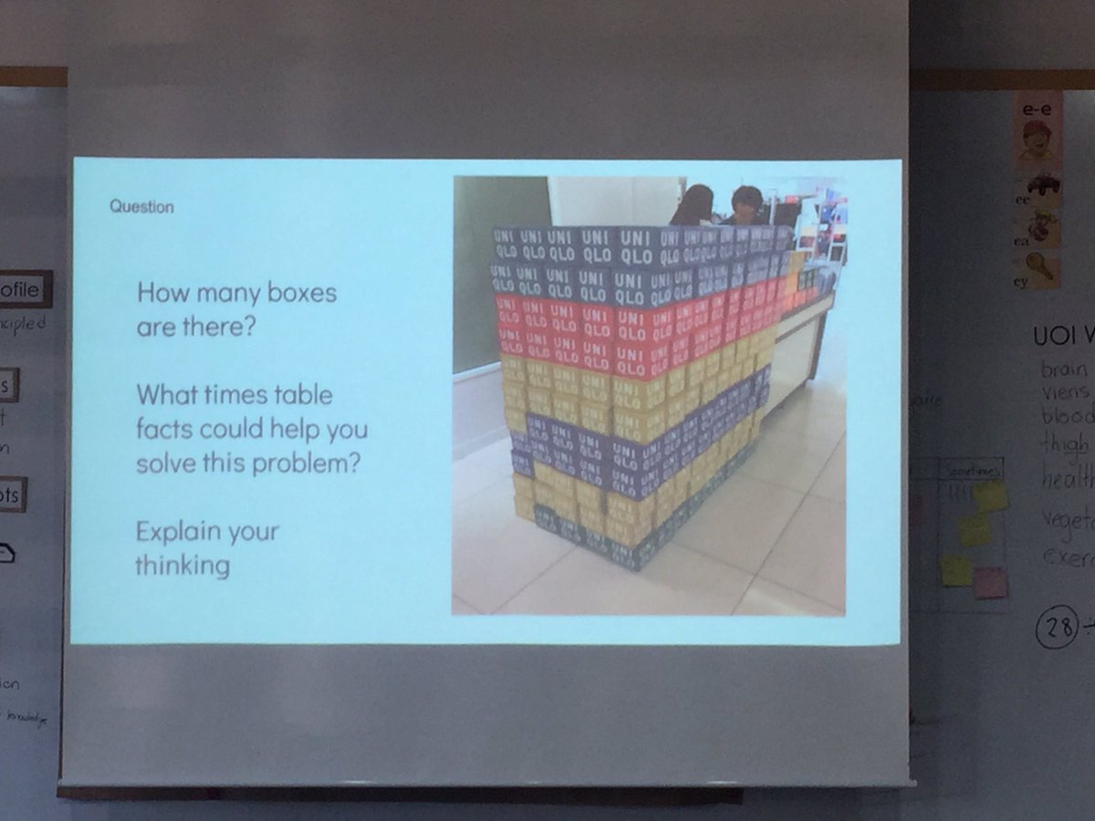 naturalinqmaths's tweet image. Forget worksheets use uniqlo tissue boxes #engagement #pypmaths #challenge #extend @naturalinqmaths