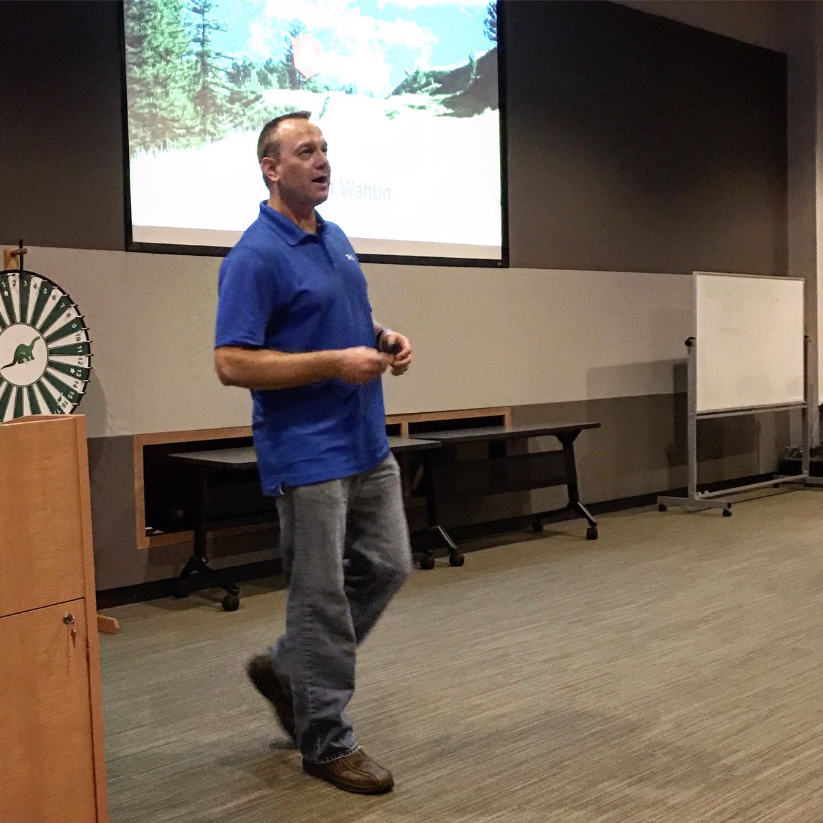 ladyleet's tweet image. Thank you @danwahlin for speaking @trianglejs tonight! #raleighnc #angular #trianglejs