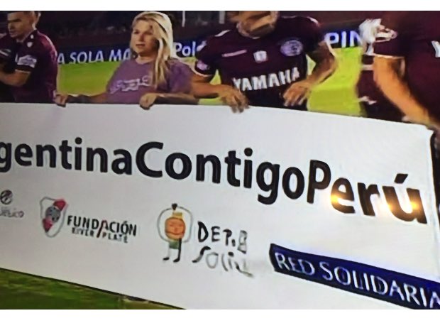 rociogomezrio's tweet photo. Lanus - River 🇱🇻🇦🇷⚽️⚽️⚽️⚽️⚽️ 🇵🇪 #contigoperu  #lanus #peru #Argentina 🙌⚽️👍💪⚽️🙌 https://t.co/nyMZRzef7e