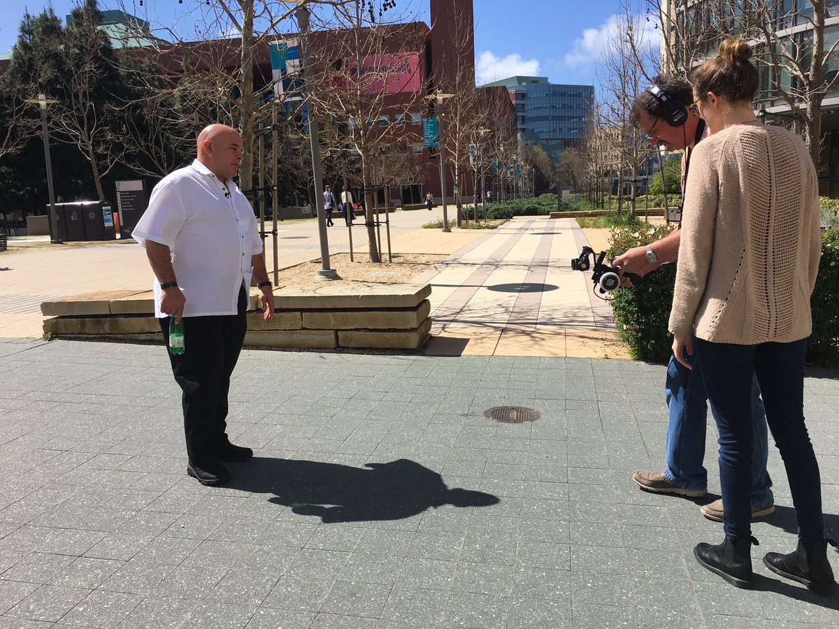 moefeliu's tweet photo. Wonderful production day, filming @EstebanBurchard @UCSF. Can't wait to share this story with you all. #scicomm #LatinoScience #LatinoHealth https://t.co/0btfmiOJKc