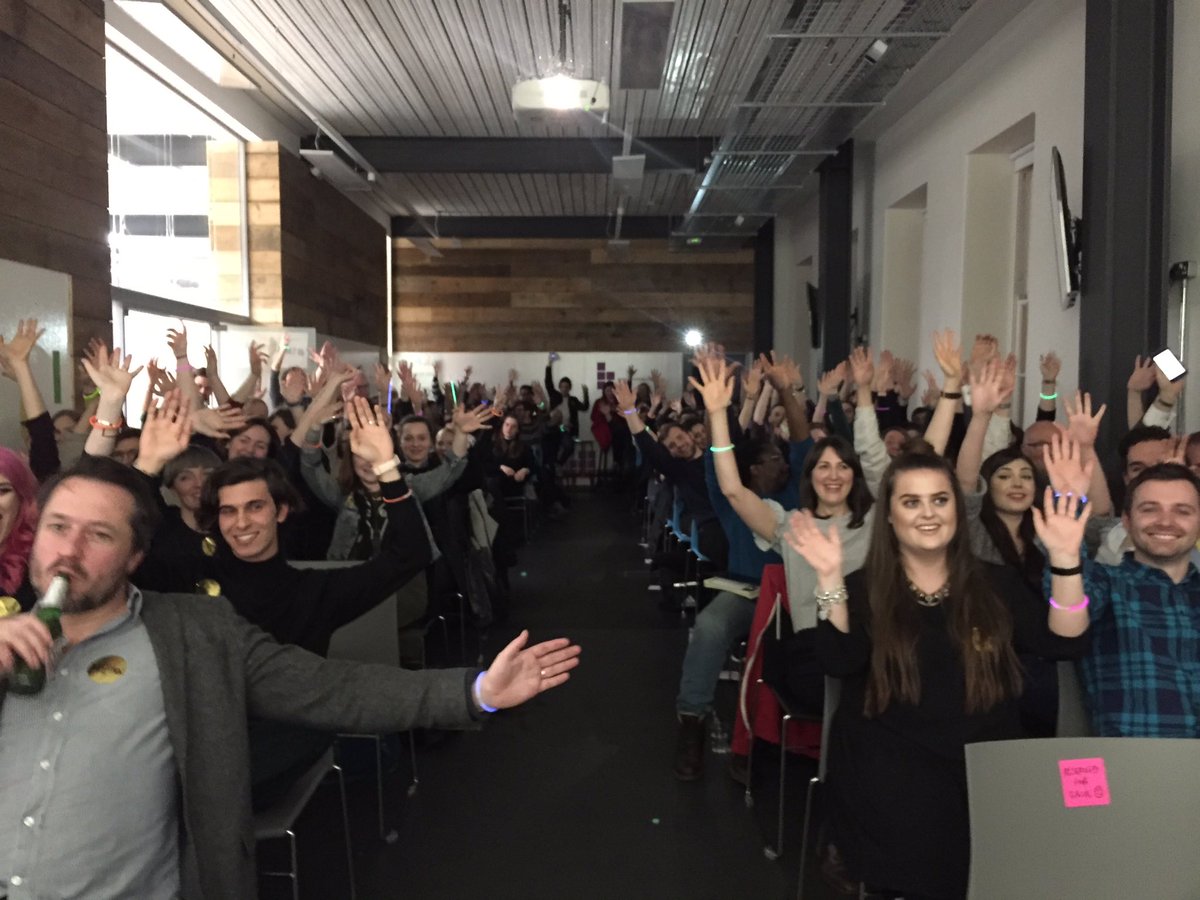 Big thank to <a href="/whitespacers/">Whitespace</a> for hosting us this evening, amazing as always &amp; extra ❤to Rosie who rocks #talkingheads