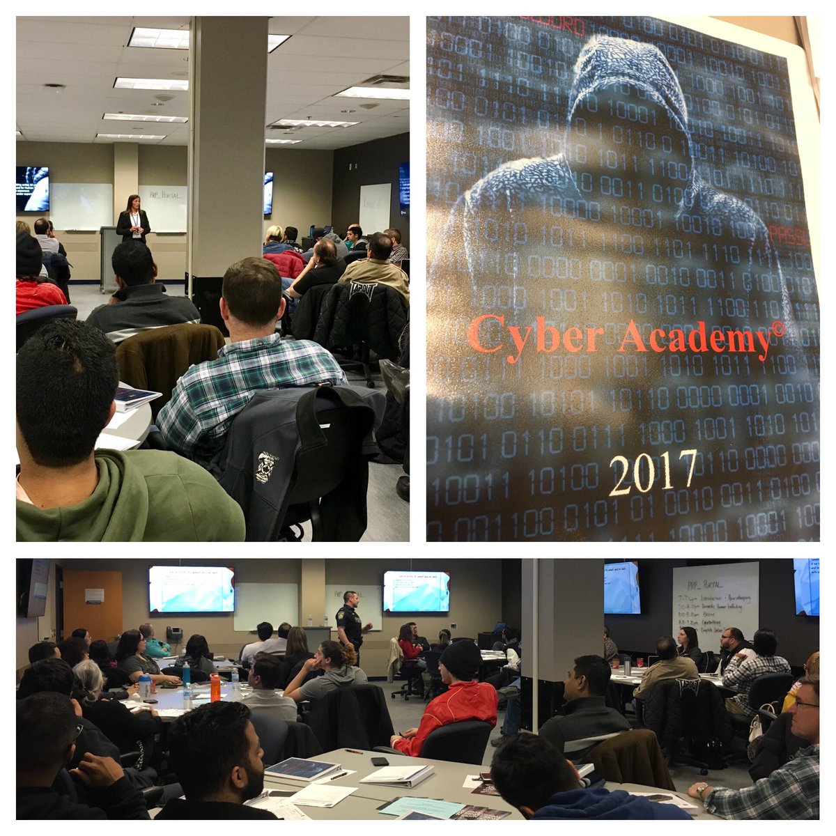 PRPCSWB's tweet photo. First night of our #CyberAcademy2017 !Educating members of the community on Domestic Human Trafficking &amp; Cyberbullying @PeelPoliceMedia https://t.co/UhoIWL1Jhy