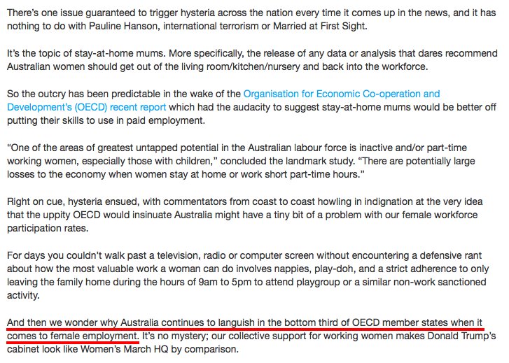 sjw nonsense on twitter it should be illegal to be a stay at home