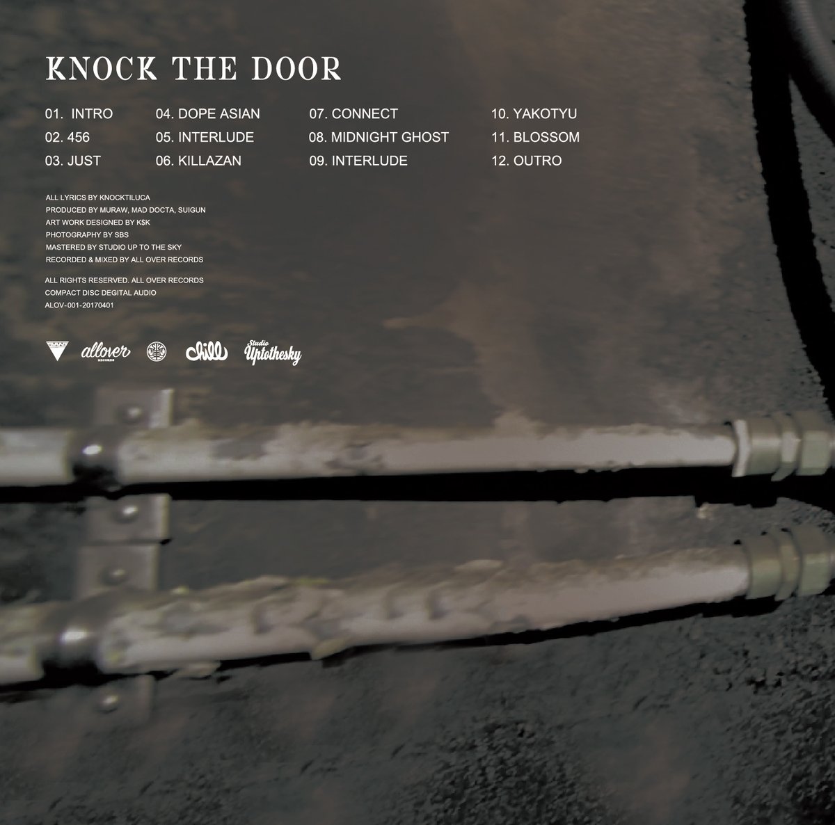 AllOverRecords's tweet photo. KNOCKTILUCA 1st Album  "KNOCK THE DOOR"
2017.4.1 ON STREET get ready...!?

#knocktiluca
#alloverrecords
#slang https://t.co/d1kxoBbHUh