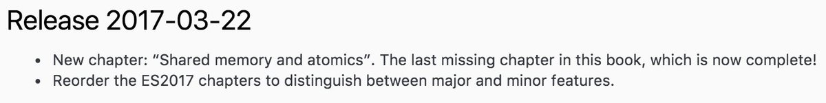 exploringjs's tweet image. A new release of “Exploring ES2016 and ES2017” is out: exploringjs.com/es2016-es2017/