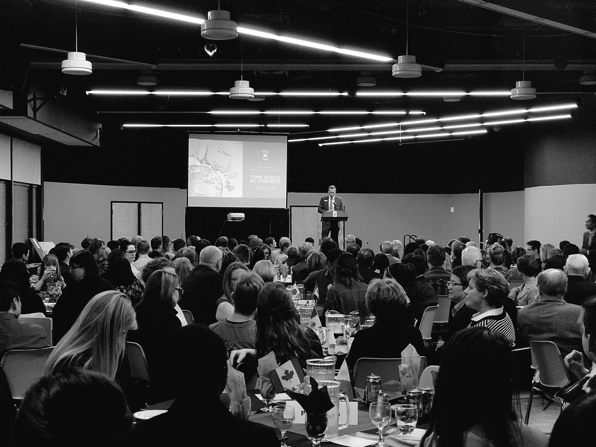 ULethSU's tweet photo. Getting started up at the 24th Annual International Dinner! #uleth https://t.co/RDhcVJtxQR