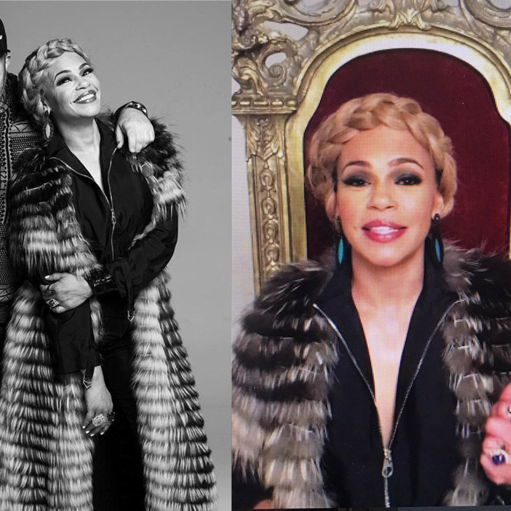 HelenYarmakIntl's tweet photo. @faithevans in @HelenYarmakIntl feathered fox vest. https://t.co/549EzjlQ5C