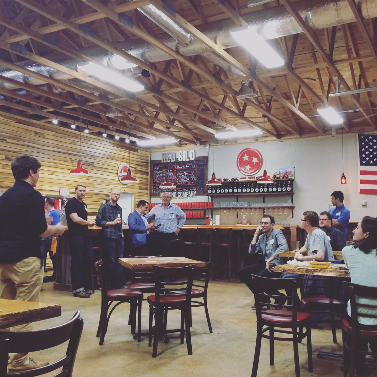 BizFoundry's tweet photo. Shoutout to Charlie Jordan with @SafeSurv for being our guest speaker at March's Local Biz Happy Hour! https://t.co/d1yFhJuE4W