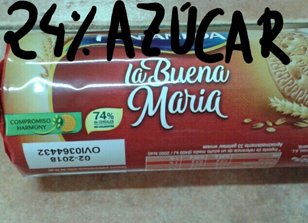 JulioBasulto_DN's tweet photo. Si "La buena María" tiene un 24% de azúcar, ¿cuánto azúcar tendrá la mala María? https://t.co/buDtTSGYpC