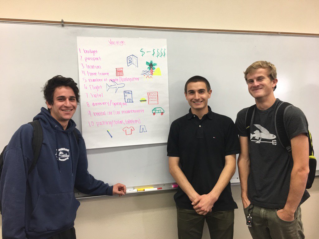 profeskew's tweet photo. I wanna go on vakay with these savvy financial planners. Making gr8 choices @sdmesacollege!! #gr8students https://t.co/vqRcjjDs6n