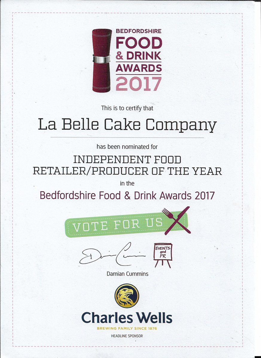 labellecakeco's tweet photo. Vote La Belle as Independent Food Producer of the Year. #sbswinnershour #votelabelle
https://t.co/OQAev8BPwL https://t.co/0W4djdpUTz