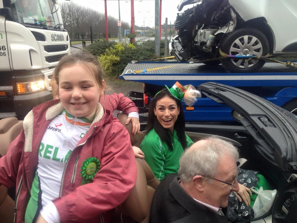 Huge shout out and Thank You to our 2017 <a href="/stpatricksdaydd/">St. Patrick's Day</a> Grand Marshall <a href="/evemccrystal/">evemccrystal</a> #louthchat #kookee #TEAMDundalk