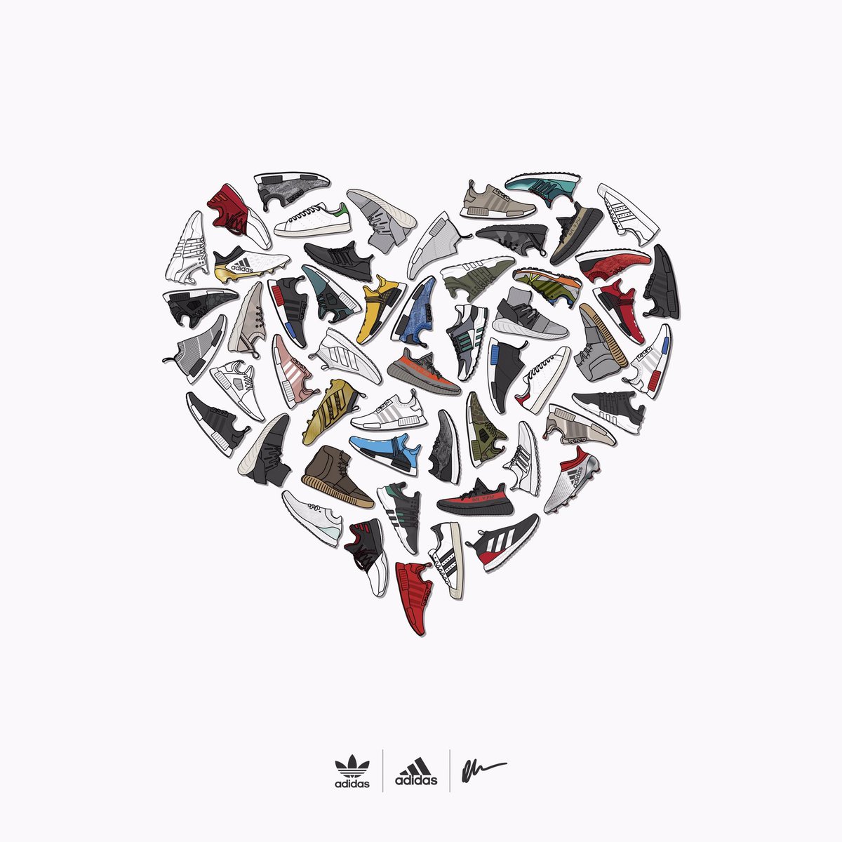 sneaker heart