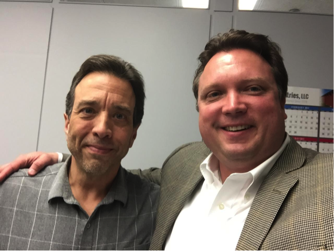 ThomasMrkting's tweet photo. Our own @sfitzgerald9 talked plastic injection molding on  #ThomasTourofAmerica with PMI Industries' (@BAM_Enterprises) Tim Johnson https://t.co/GvGWHYA3tz
