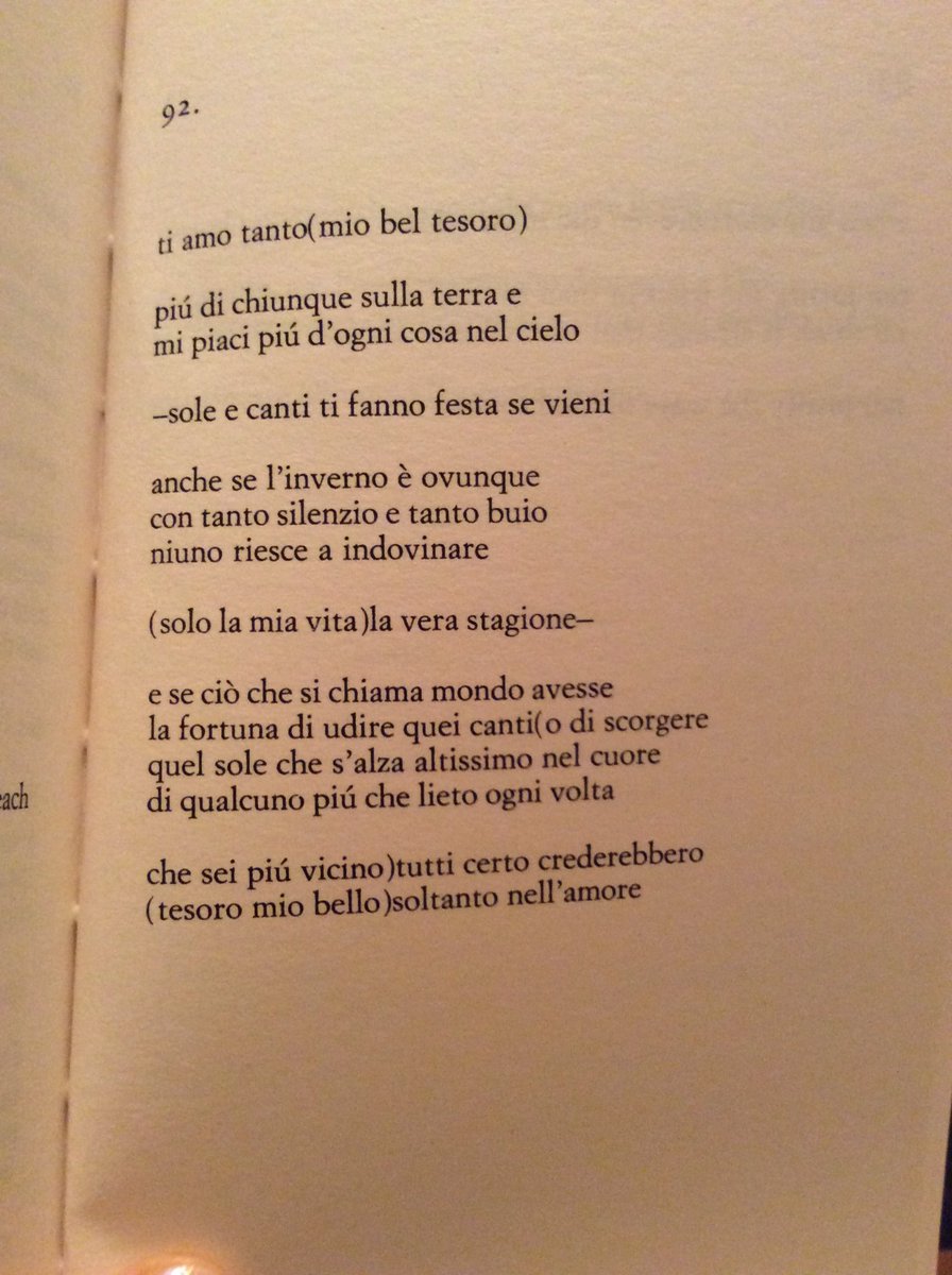 Danisetta Rocchi Spesso Ci Diamo La Buonanotte Con Una Poesia Stasera E D Obbligo E E Cummings Poesiaportamivia Eldierre Stecavallaro Casulagiuliana T Co 6exioejgy8