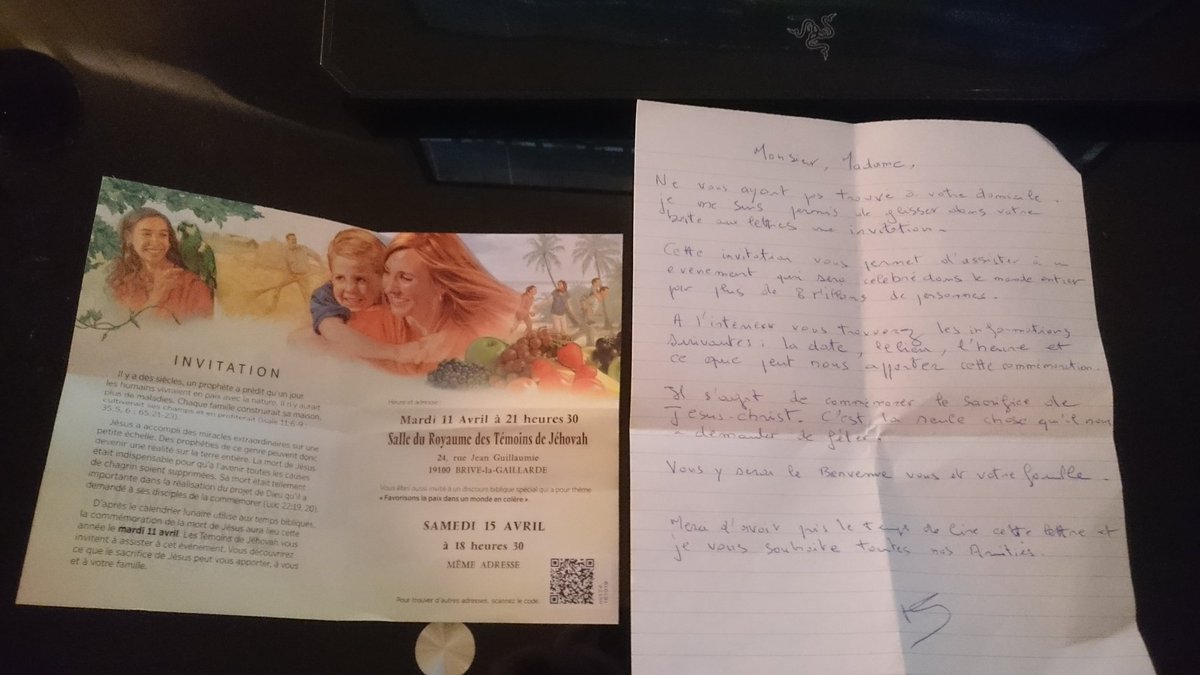 maxime__bosc's tweet photo. Si avec ça je rejoins pas les témoins je Jéhovah où vas le monde. https://t.co/K9kr05pVzD