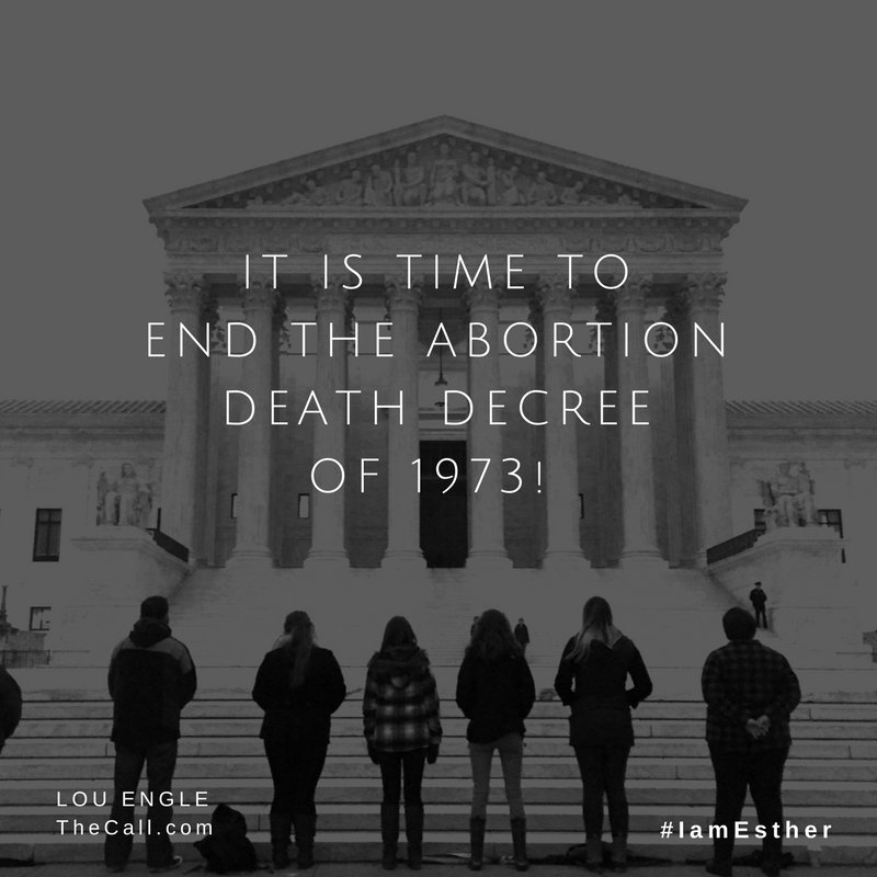 LouEngle's tweet photo. RT if you agree! Death decree of abortion thru Roe v Wade must be overturned! #JudgeGorsuch https://t.co/tvgDWX4sPr